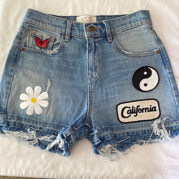Vice Denim jean shorts size 25 - Picture 1 of 12